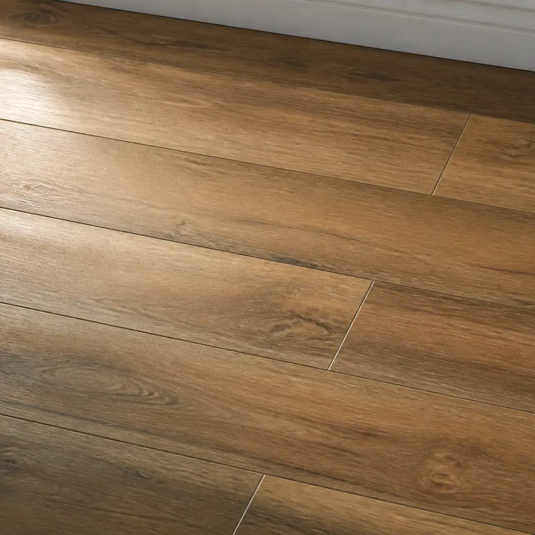 Laminate in raking light, close up
